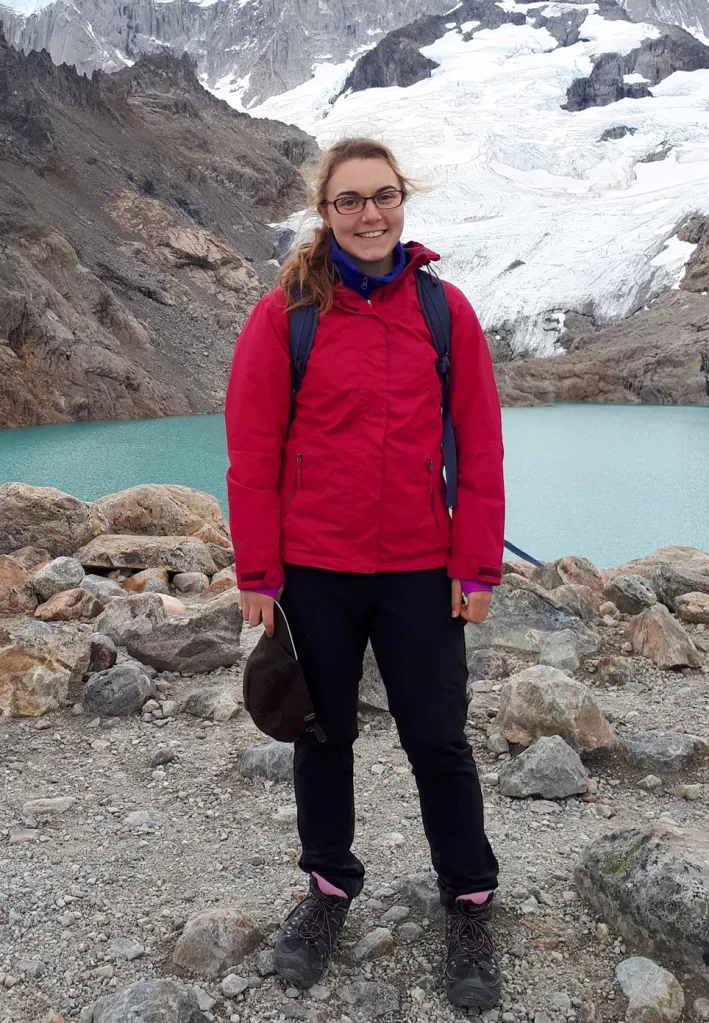 Samantha Crowley in a northern mountain landscape